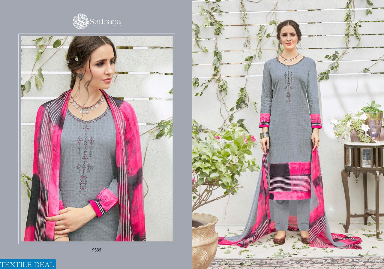 Sadhna vol-15 Wholesale Straight long Salwar Suits