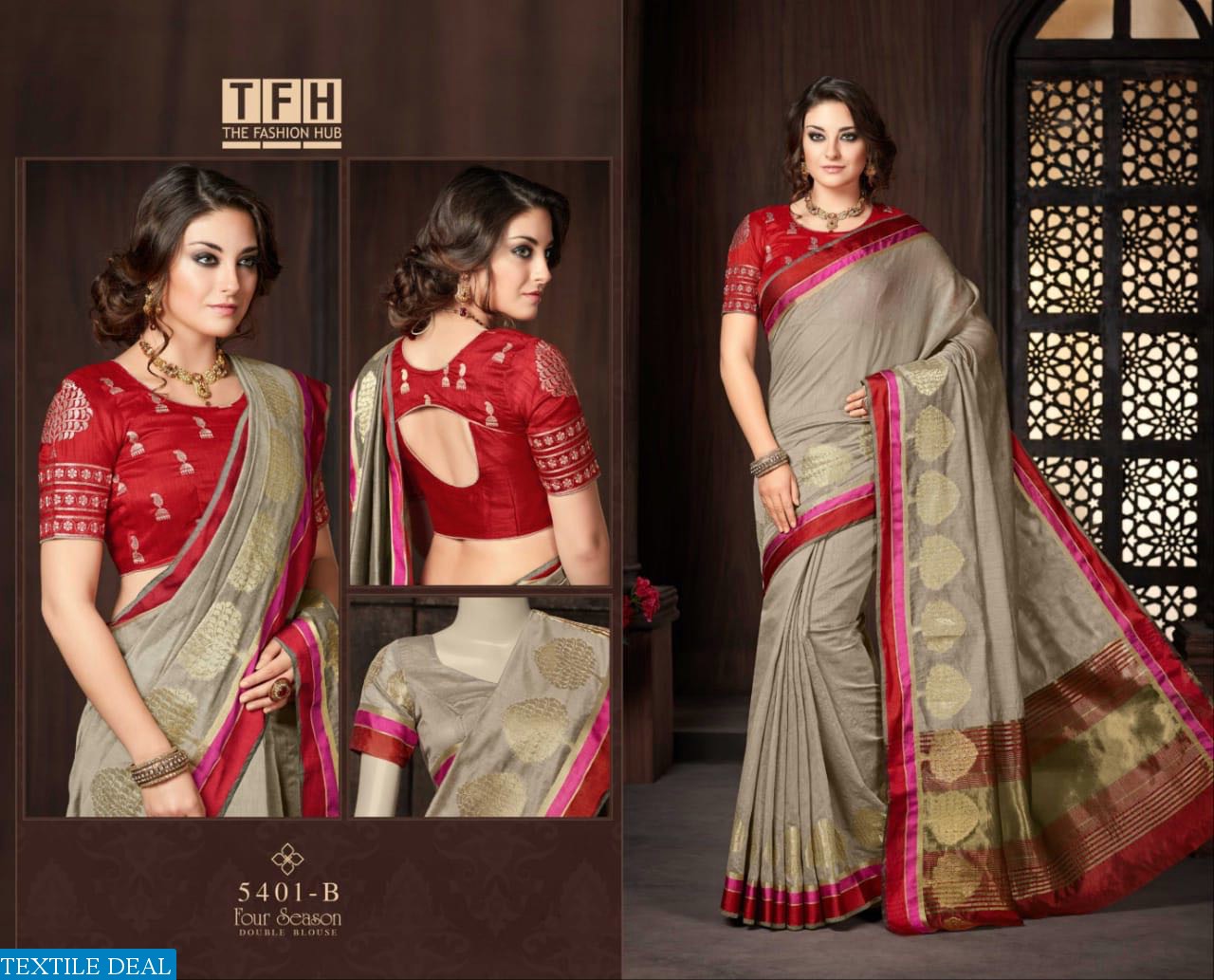 TFH Four season vol-4 Wholesale Indian ladies Saree