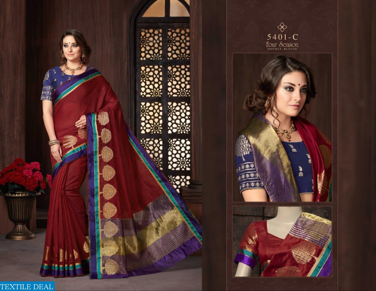 TFH Four season vol-4 Wholesale Indian ladies Saree