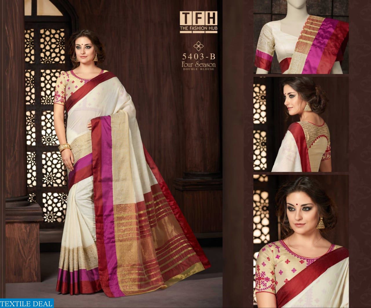 TFH Four season vol-4 Wholesale Indian ladies Saree