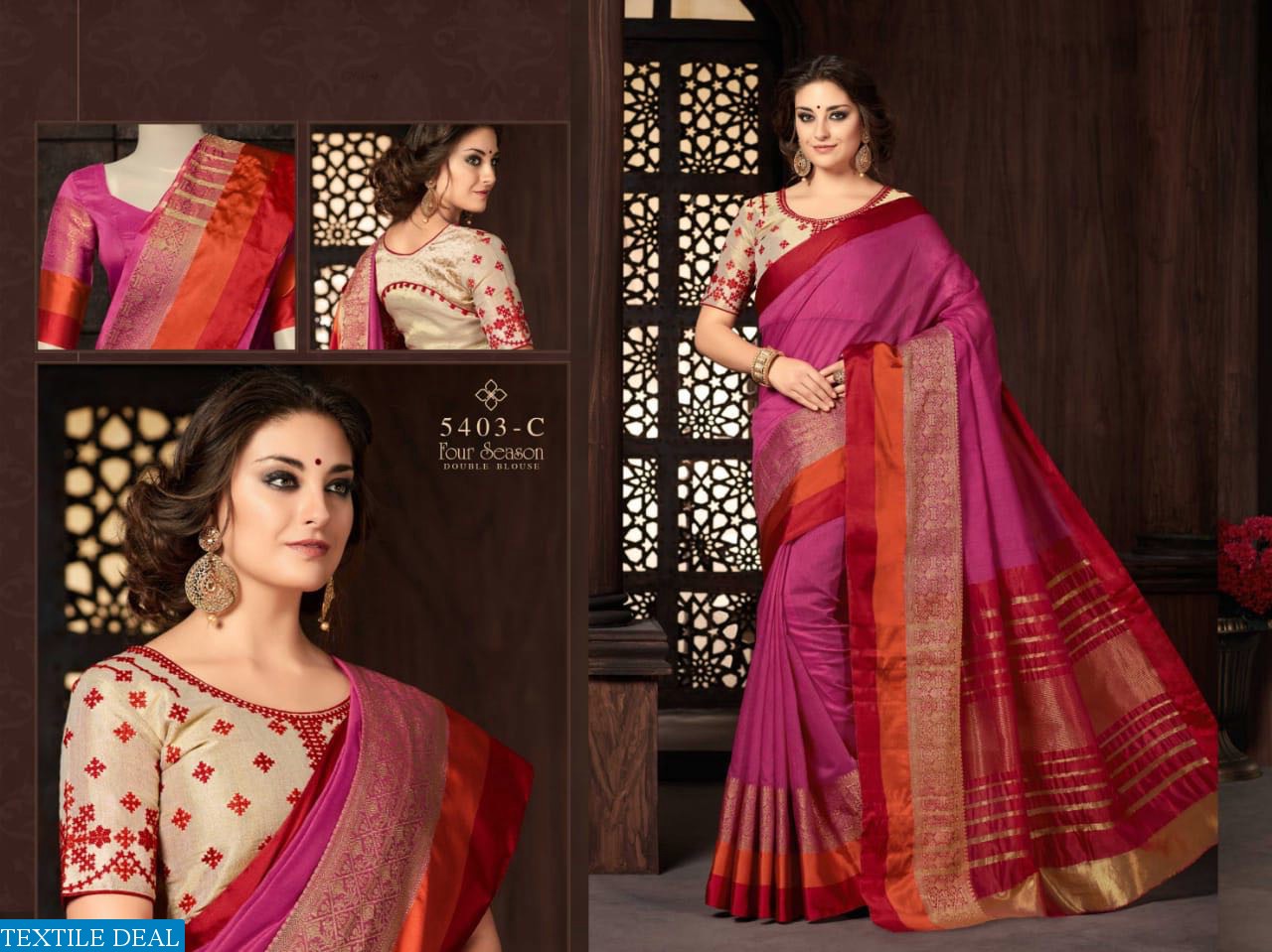 TFH Four season vol-4 Wholesale Indian ladies Saree
