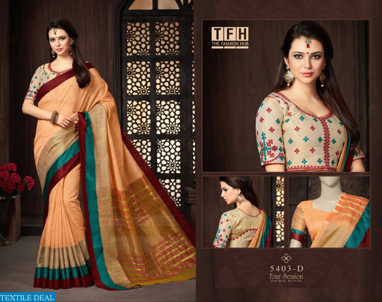 TFH Four season vol-4 Wholesale Indian ladies Saree