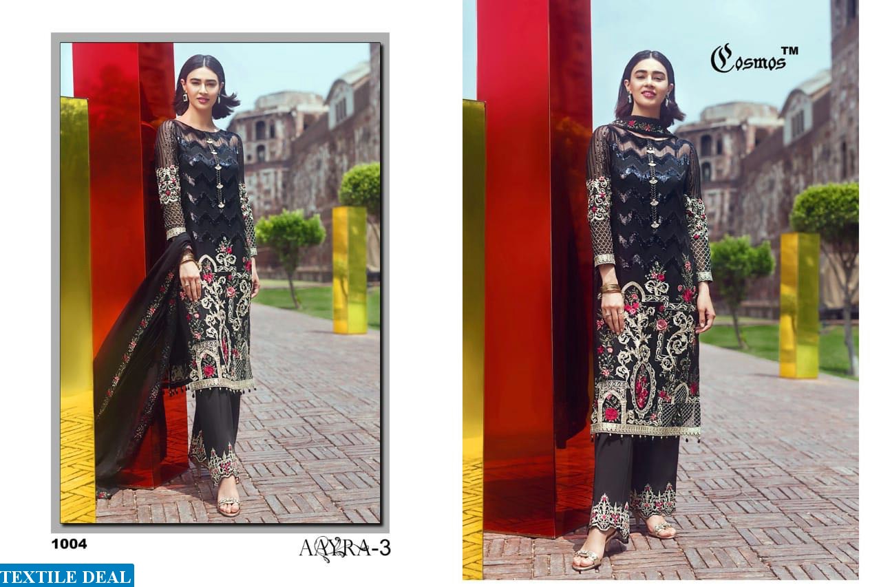 Cosmos aarya vol-3 Wholesale pakistani concept Suits