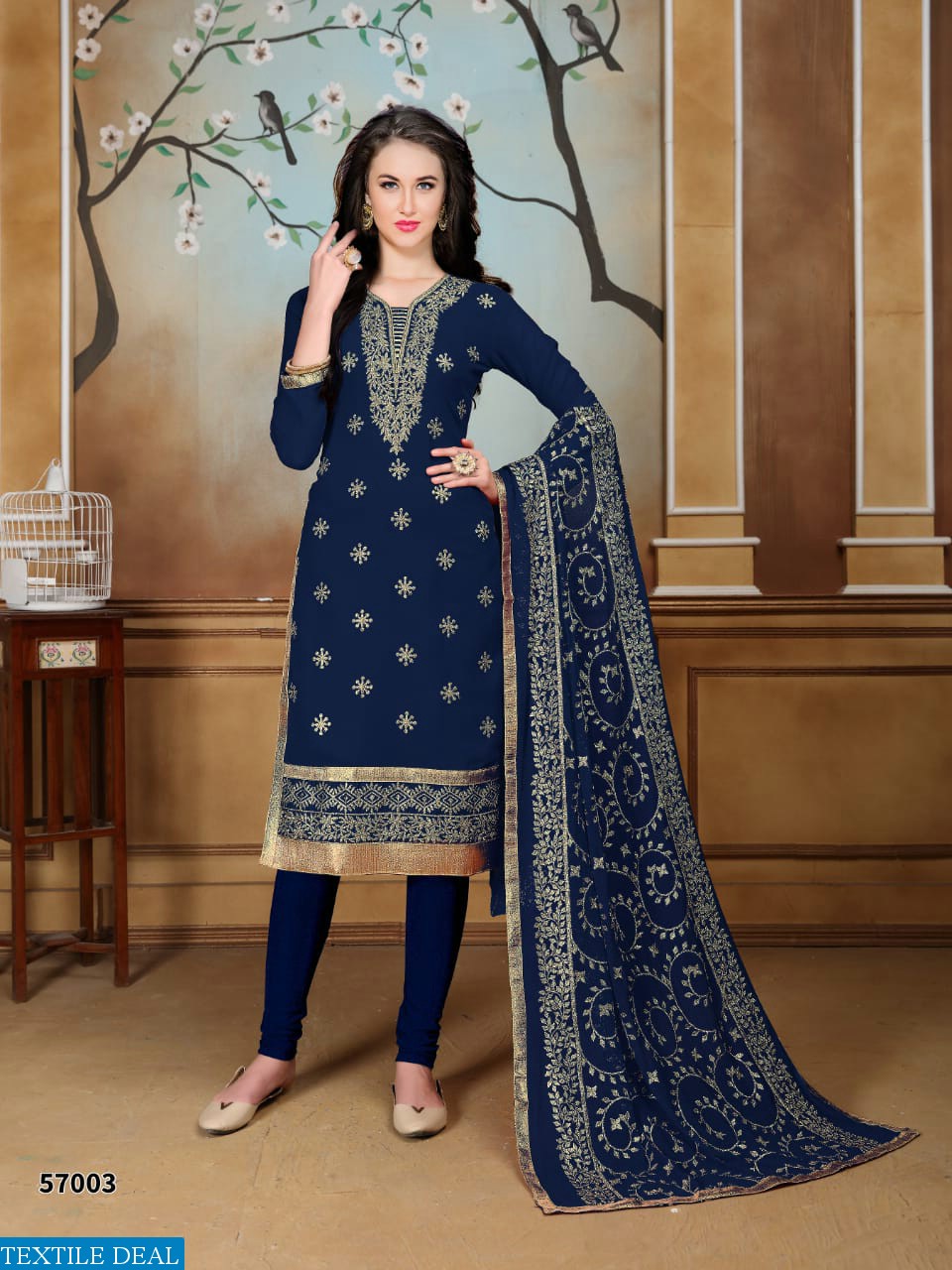 twisha aanaya 57000 Series Wholesale Straight long Suits