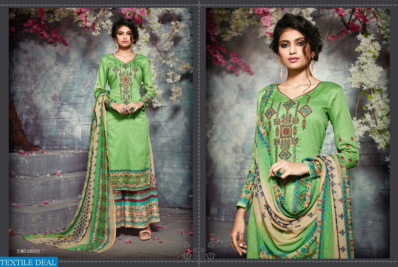 Sargam Shaziya Wholesale cotton Work Dress material