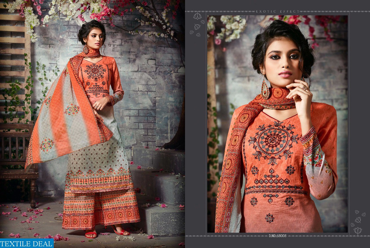 Sargam Shaziya Wholesale cotton Work Dress material