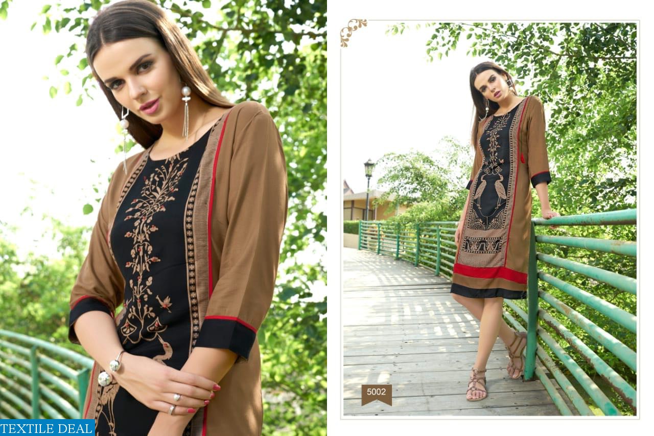 poonam nitara vol-3 Wholesale ready made long kurtis