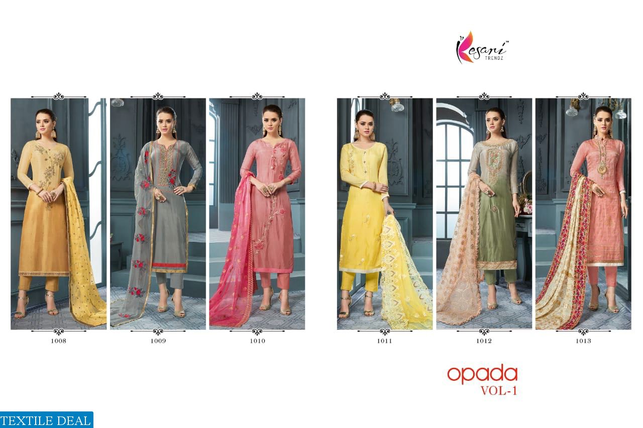 Kesari opada vol-1 wholesale festive Dresses