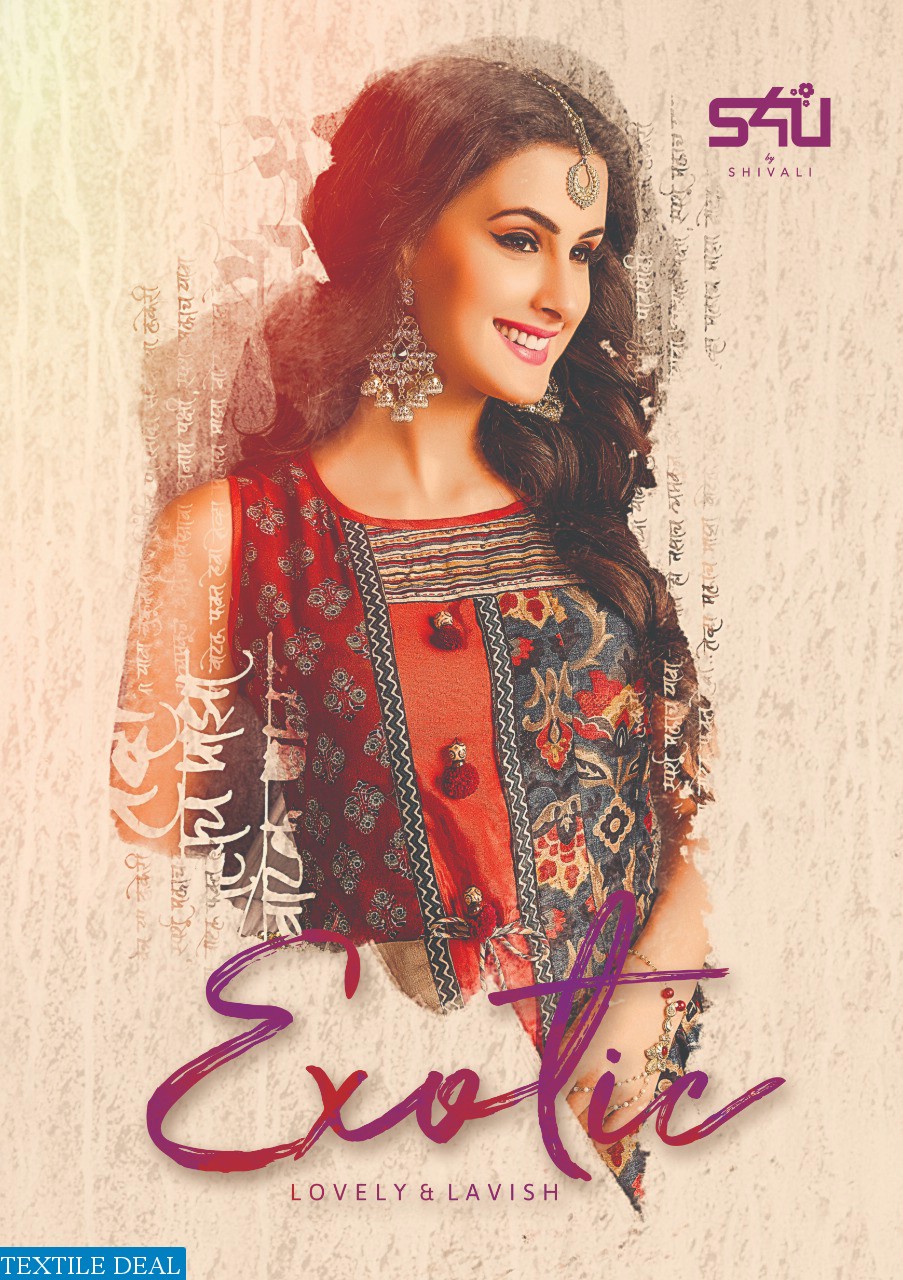 S4U Exotica Wholesale ready made designer kurtis