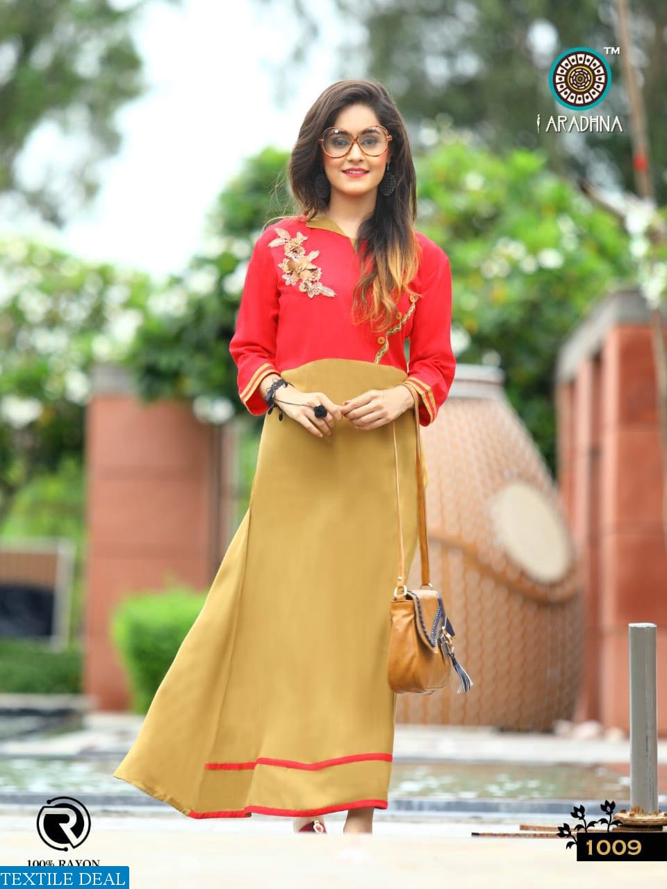 aaradhna crystal crush Wholesale ready made long kurtis