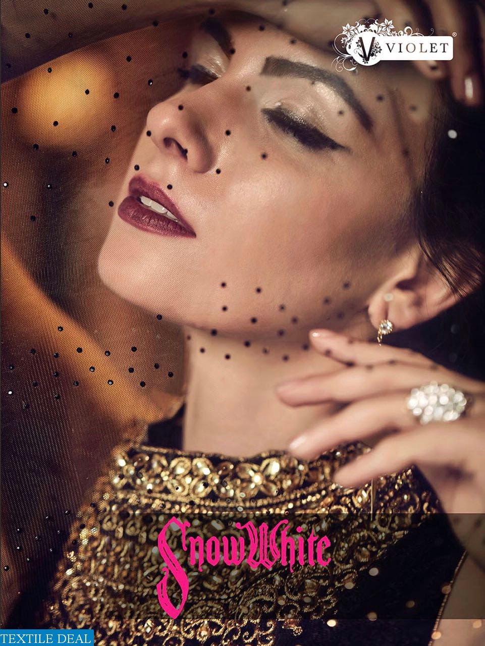 Violet Snow white 5801 Series Wholesale heavy Designer Dresses