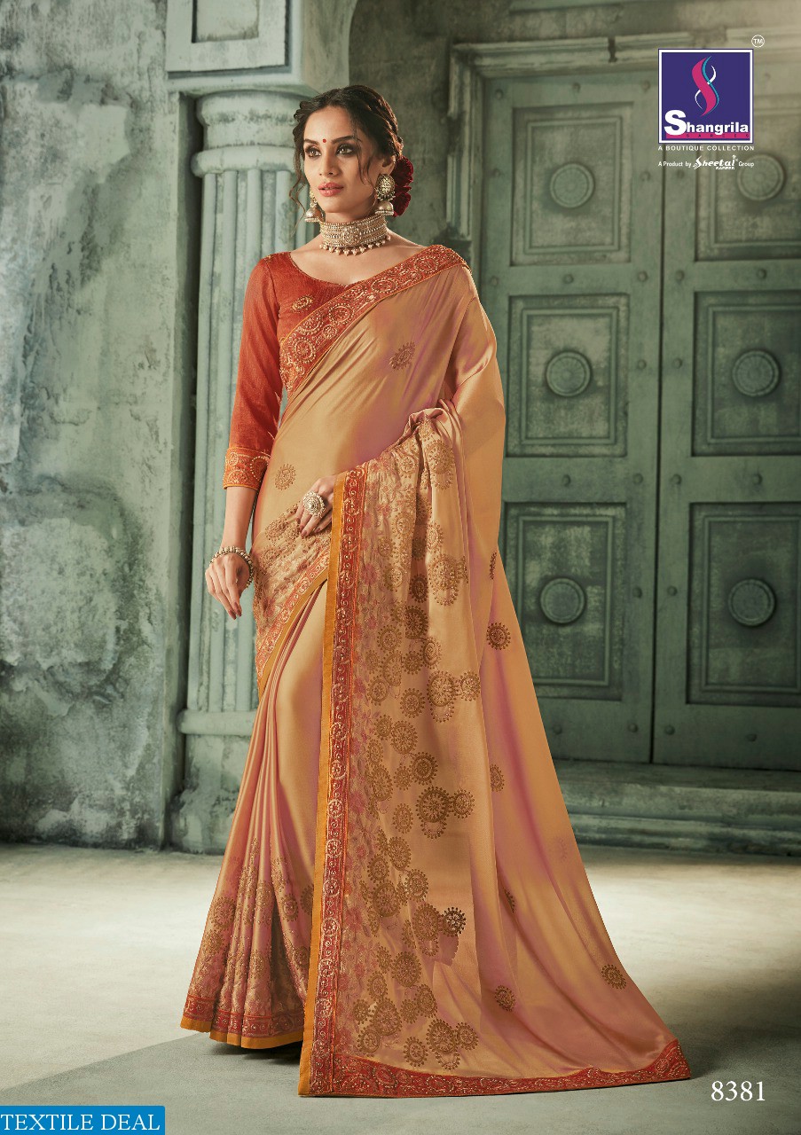 Shangrila Ghungat Wholesale party-wear Ethnic Sarees