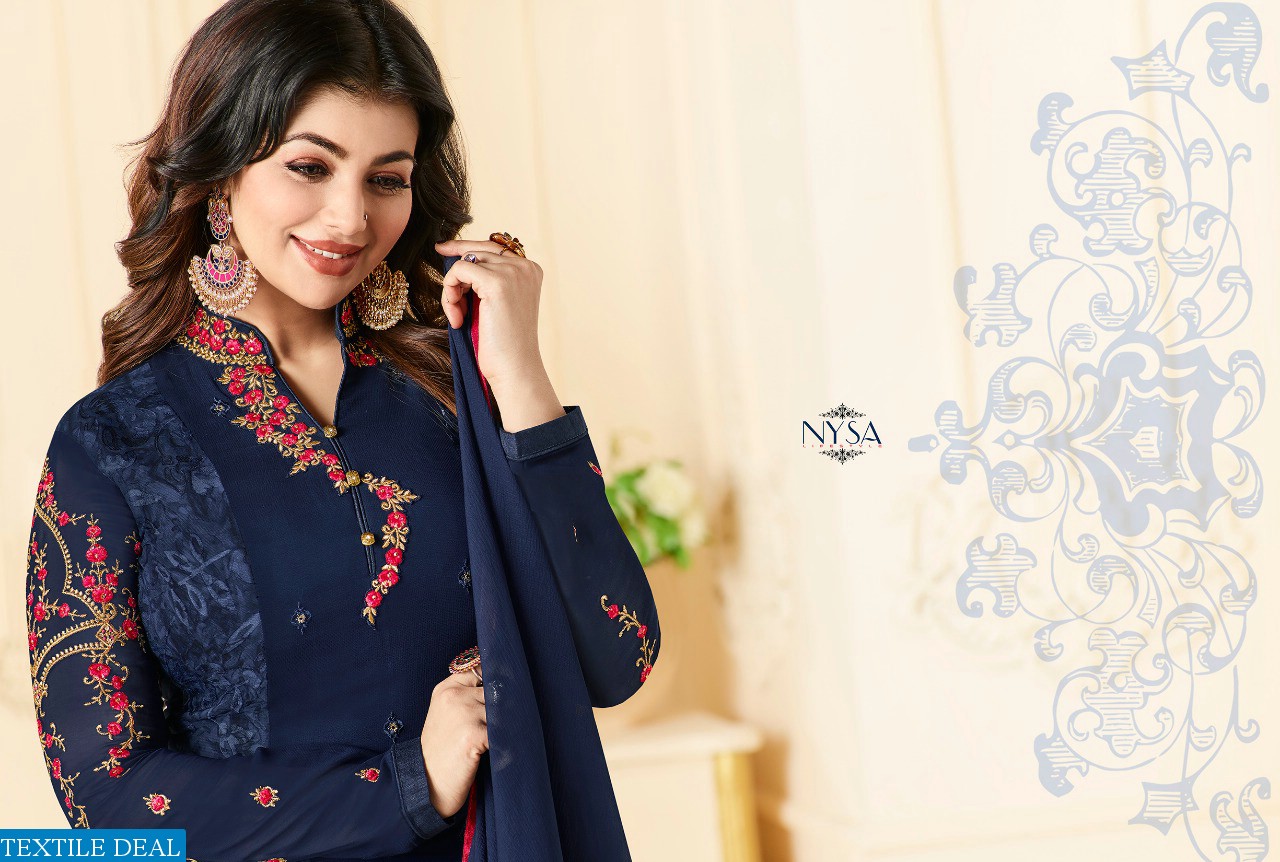 nysa Diamond brasso collection vol-13 Wholesale ethnic Salwar kameez