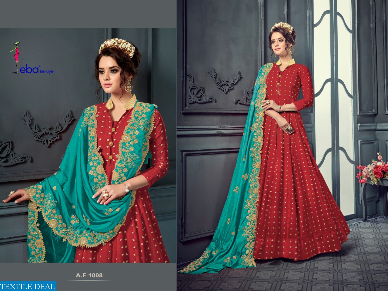 Eba AF-1008 Colour Wholesale ready made Dresses