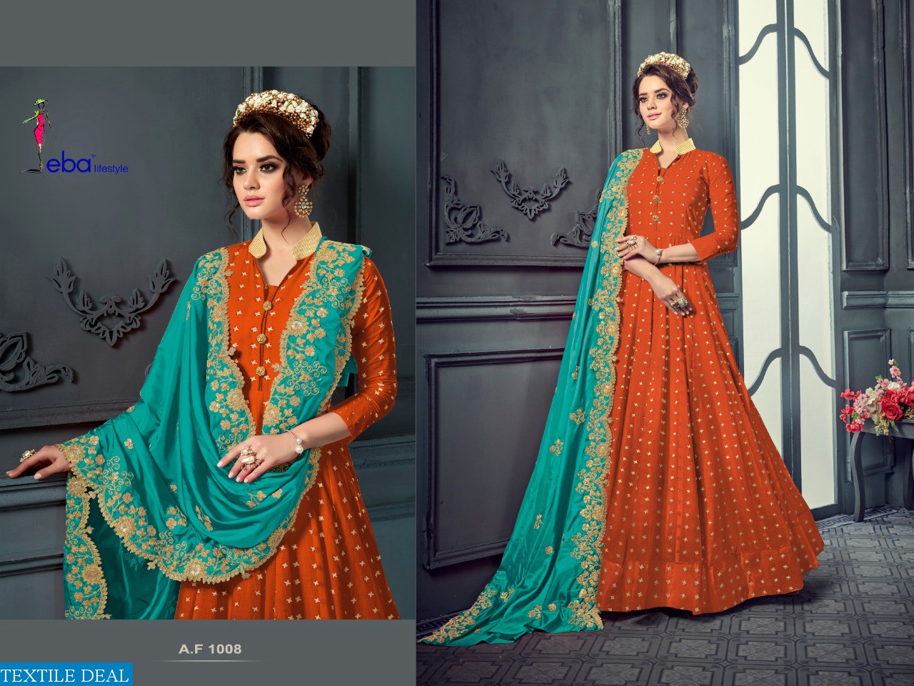 Eba AF-1008 Colour Wholesale ready made Dresses