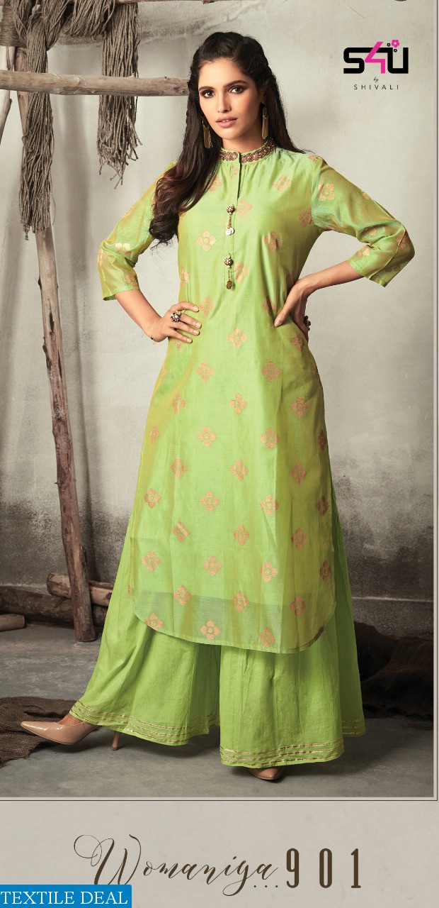 S4U Womaniya vol-9 Wholesale Ready made Tunics and Sarara
