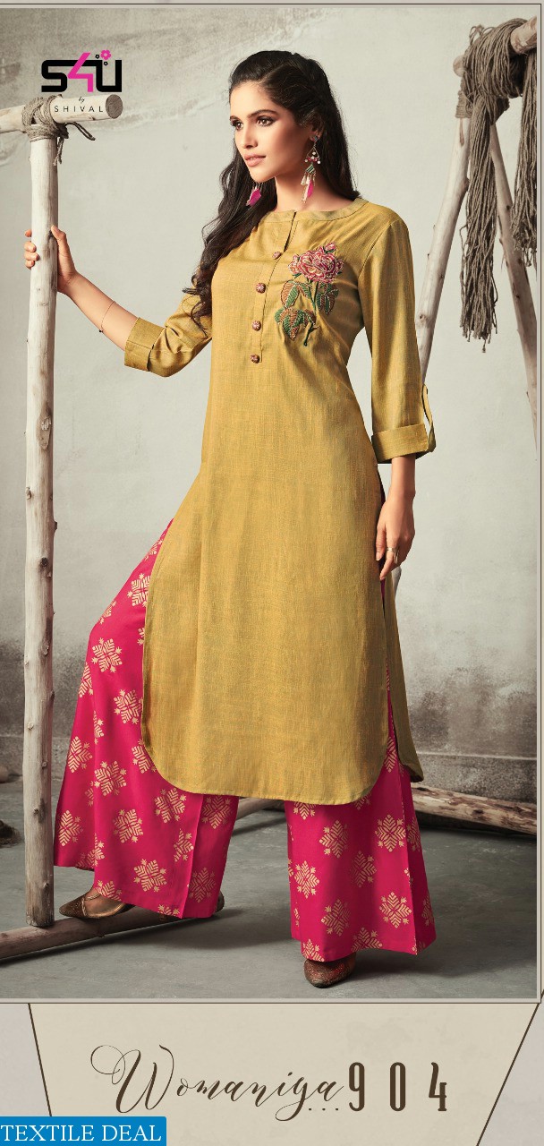 S4U Womaniya vol-9 Wholesale Ready made Tunics and Sarara