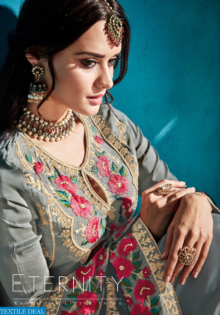 Kesari opada vol-2 Wholesale Embroidered Dresses