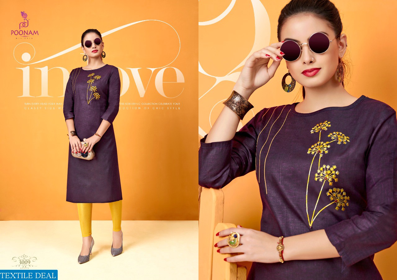 poonam diva vol-3 Wholesale ready made long kurtis