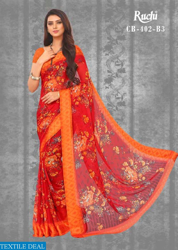Ruchi All Time Hits Wholesale printed Sarees