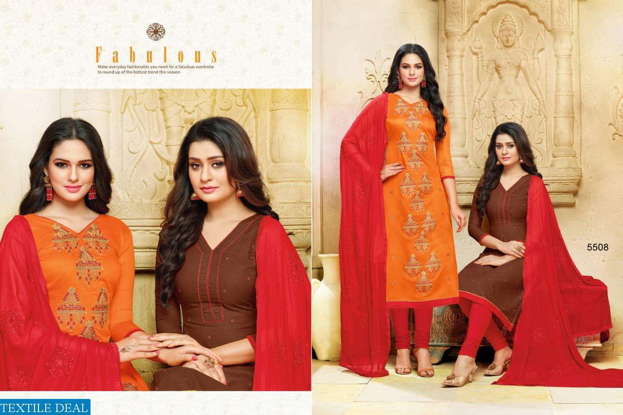 RR hum tum vol-11 Wholesale 2 top Dress materials
