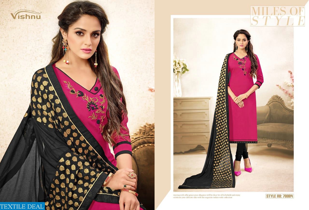 Vishnu noorjaha vol-3 Wholesale cotton Work Dress material