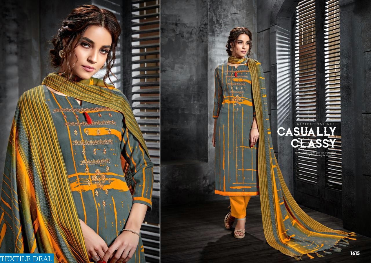 Levisha Hafiza vol-3 Wholesale Pashmina Collection