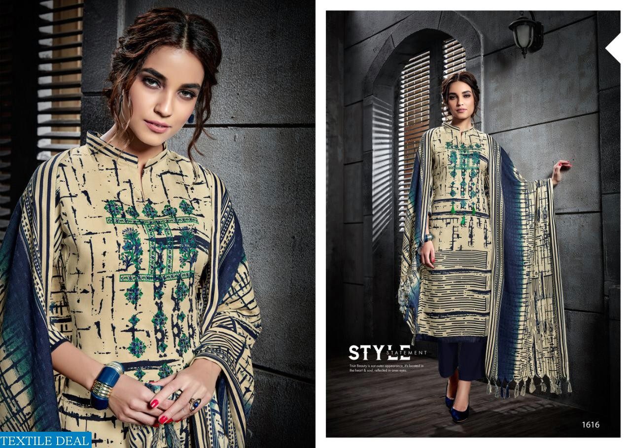 Levisha Hafiza vol-3 Wholesale Pashmina Collection