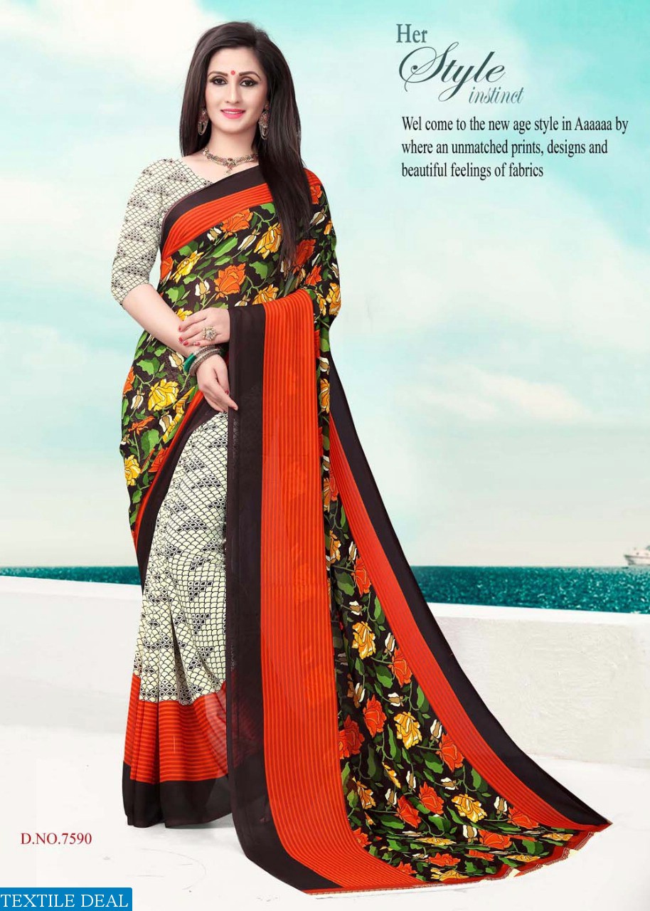 Kodas halla bol vol-62 Wholesale printed Sarees