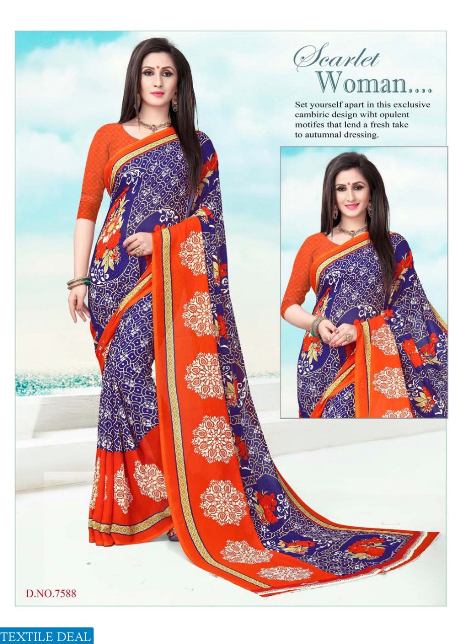 Kodas halla bol vol-62 Wholesale printed Sarees