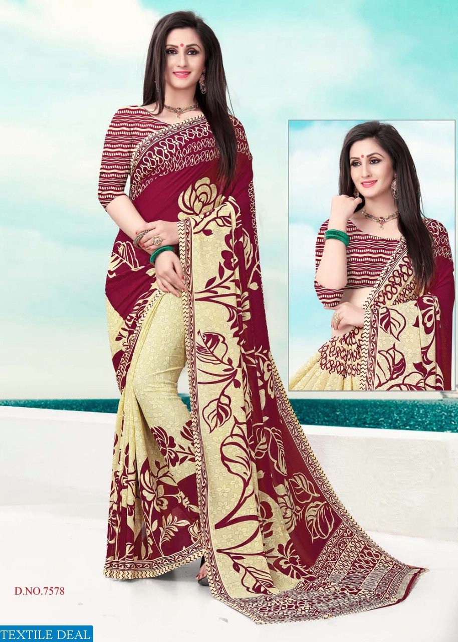 Kodas halla bol vol-62 Wholesale printed Sarees