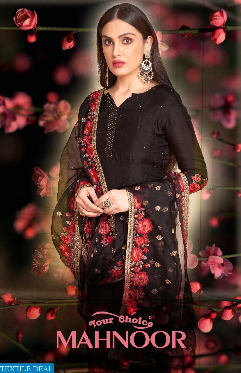 Your choice Mahnoor Wholesale Fancy suits