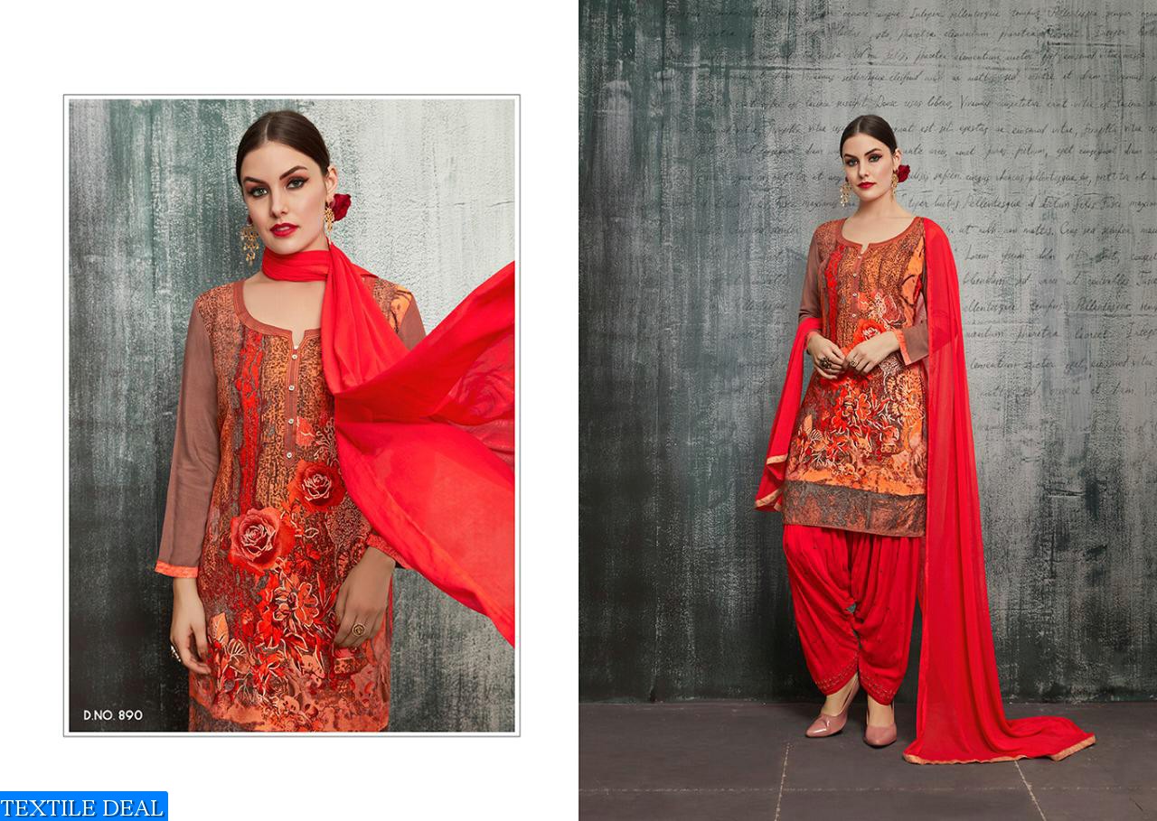 Kessi Kajree Royal patiyala vol-4 Wholesale Suits Collection