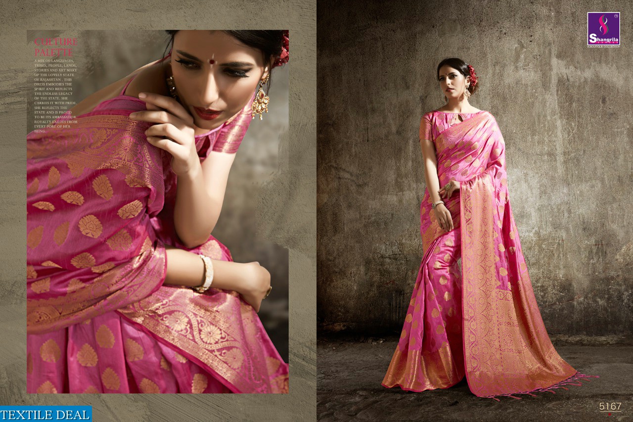 shangrila Vasansi Silk Wholesale Ethnic Sarees Collection