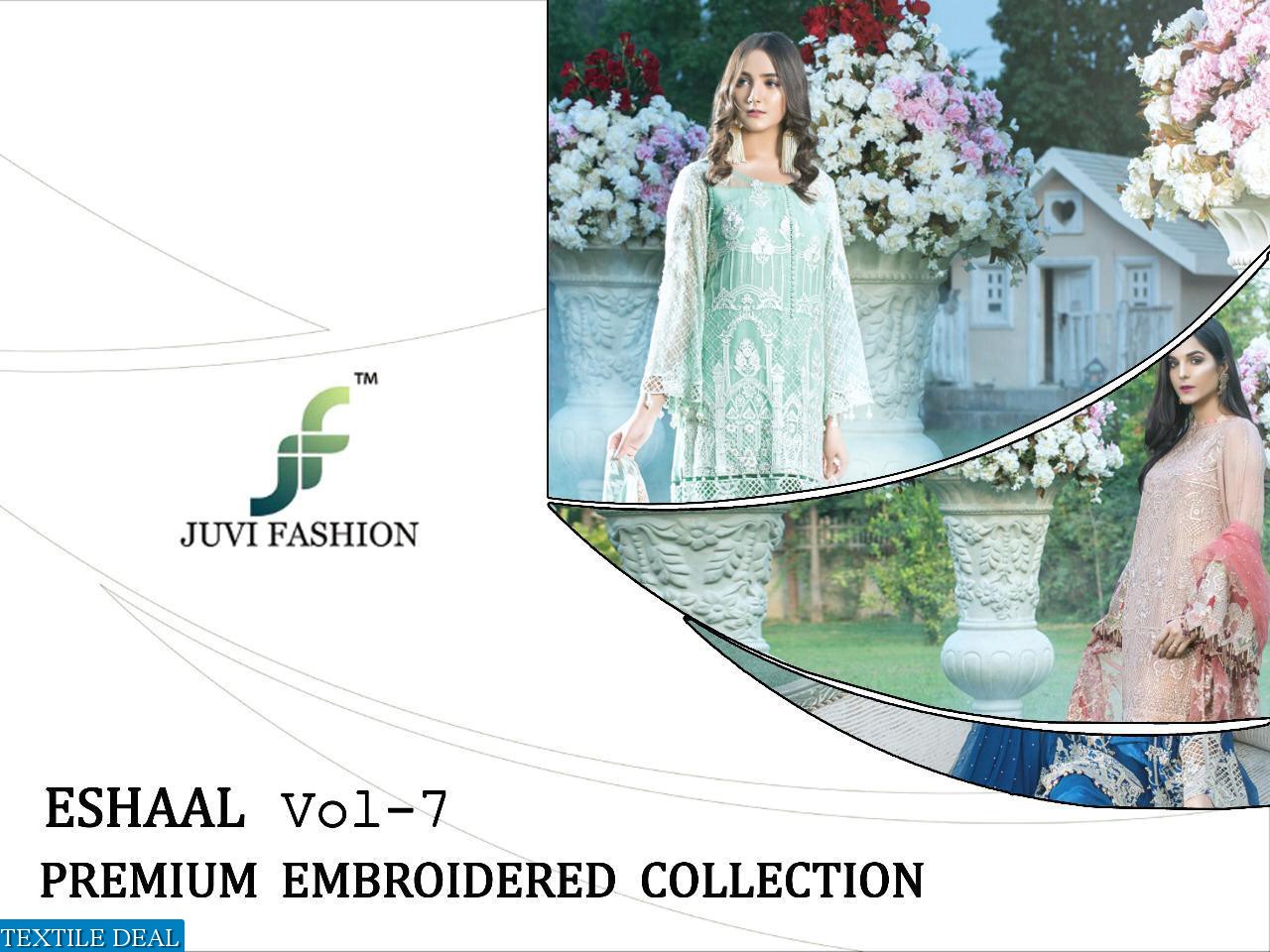 Juvi Eshaal Vol-7 Wholesale Pakistani Concept Suits