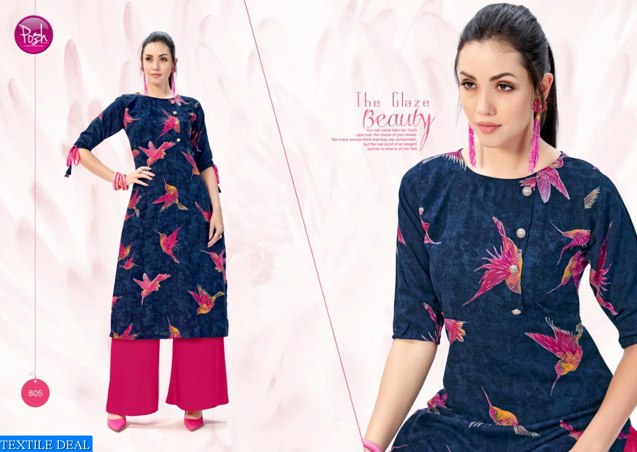 Posh Aleeza Wholesale Ready made Kurtis