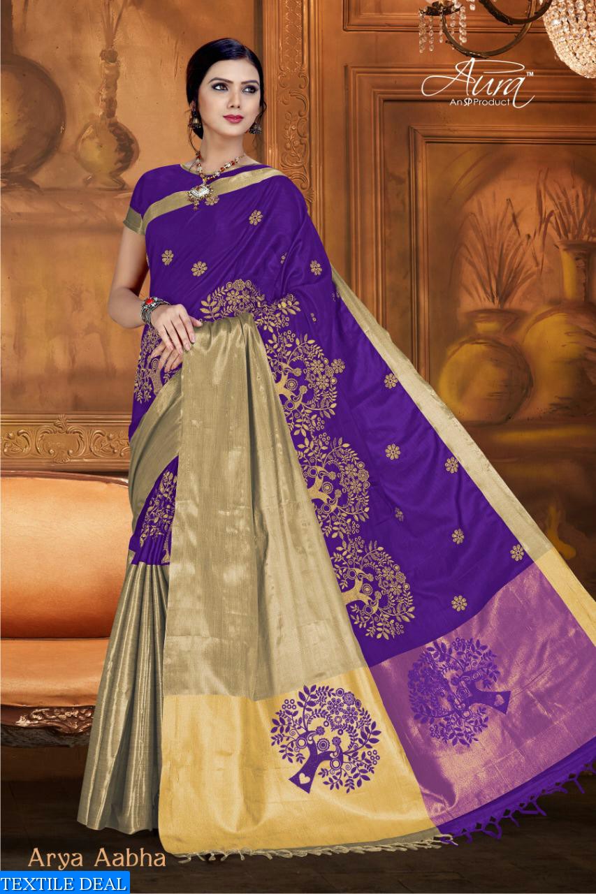 Aura Arya Abha Wholesale Silk fancy sarees