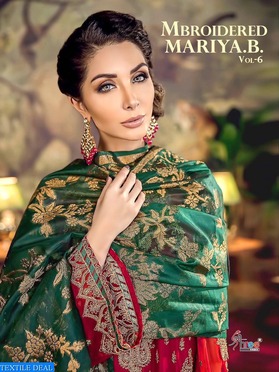 Mariya B Vol-6 Wholesale Designer Suits