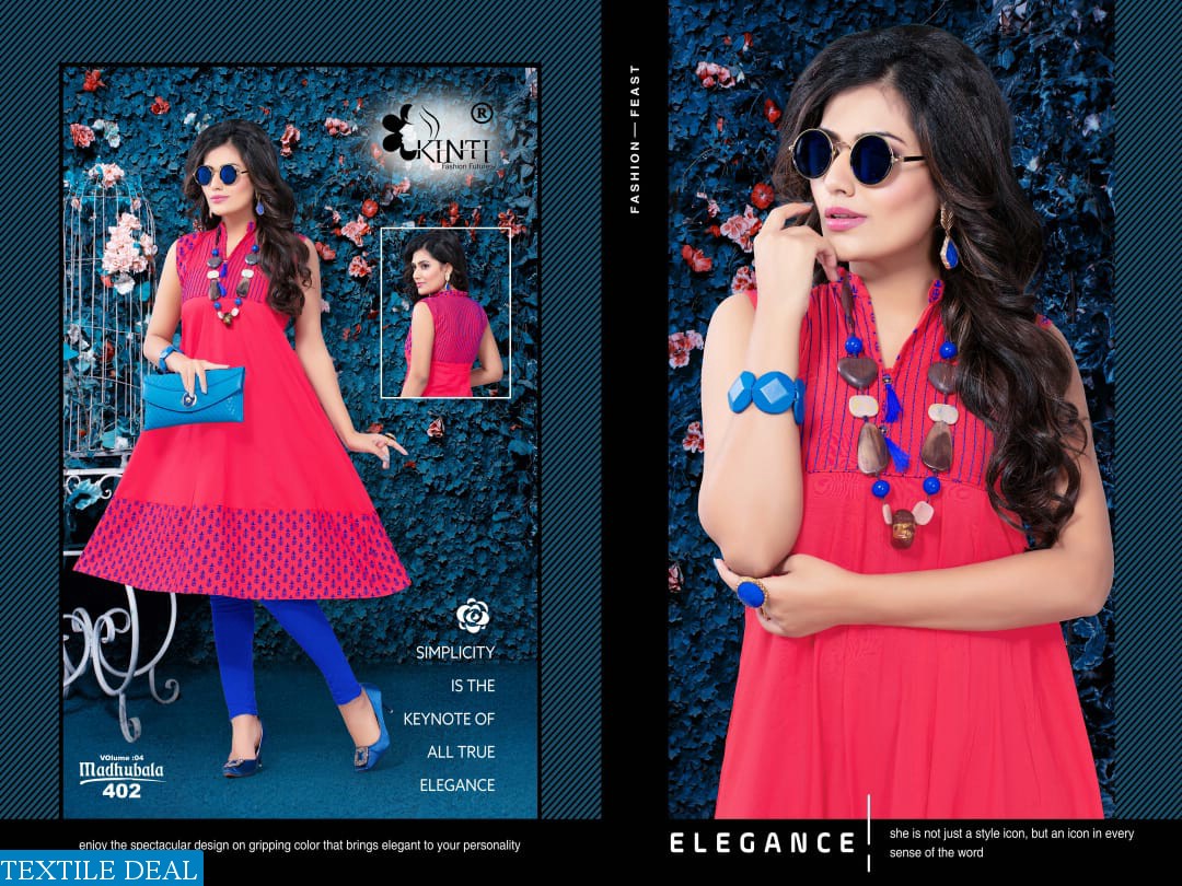 Kinti madhubala vol-4 Wholesale Ready made kurtis
