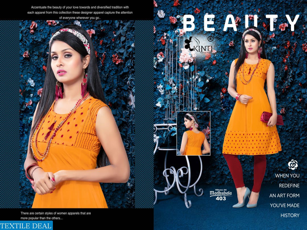 Kinti madhubala vol-4 Wholesale Ready made kurtis