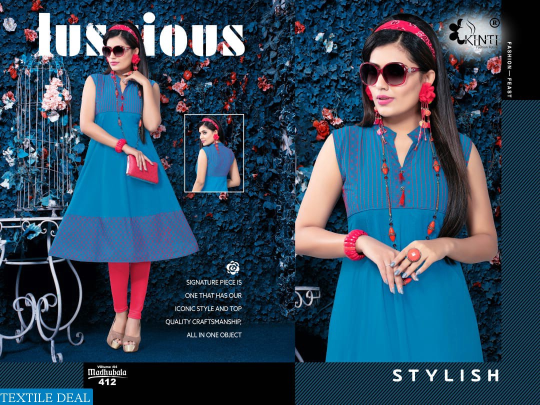 Kinti madhubala vol-4 Wholesale Ready made kurtis