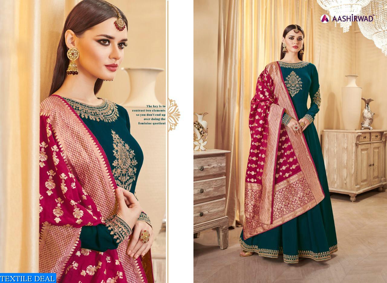 Aashirwad Banarasi wholesale Designer Suits