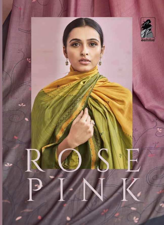 Sahiba Rose Pink Wholesale Fancy Suits