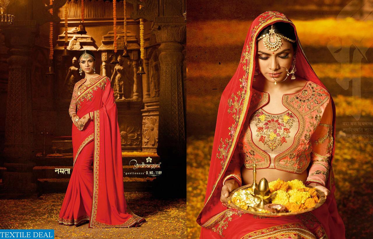 Aardhangini Sakshi vol-4 Wholesale Festive Saree blouse