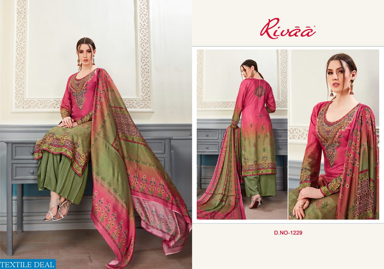 Rivaa Sanjana Wholesale jam Silk Dresses