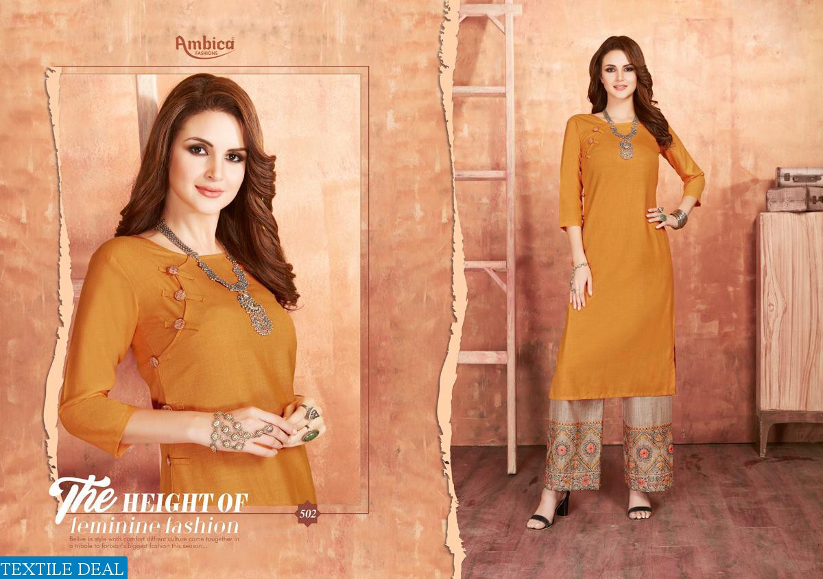 Ambica empressly Wholesale ready made Top and plazzo