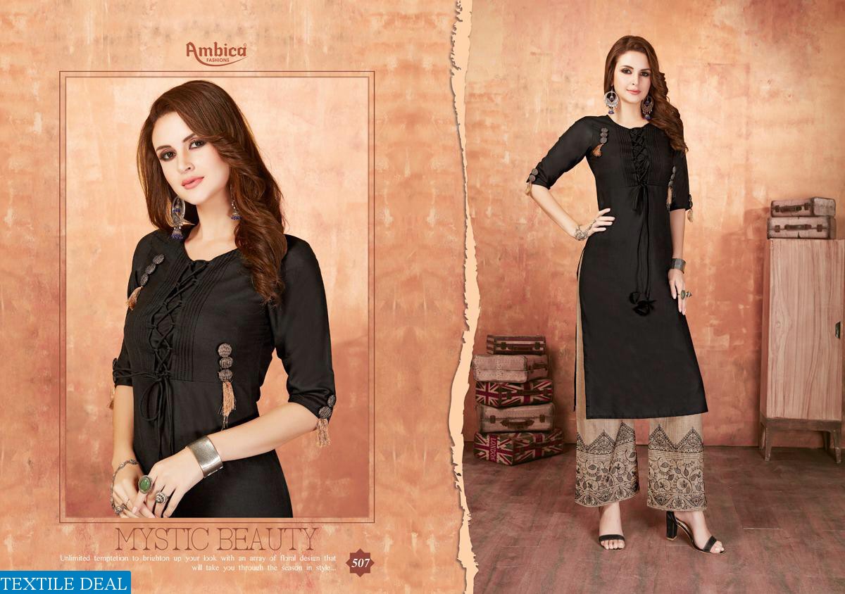 Ambica empressly Wholesale ready made Top and plazzo