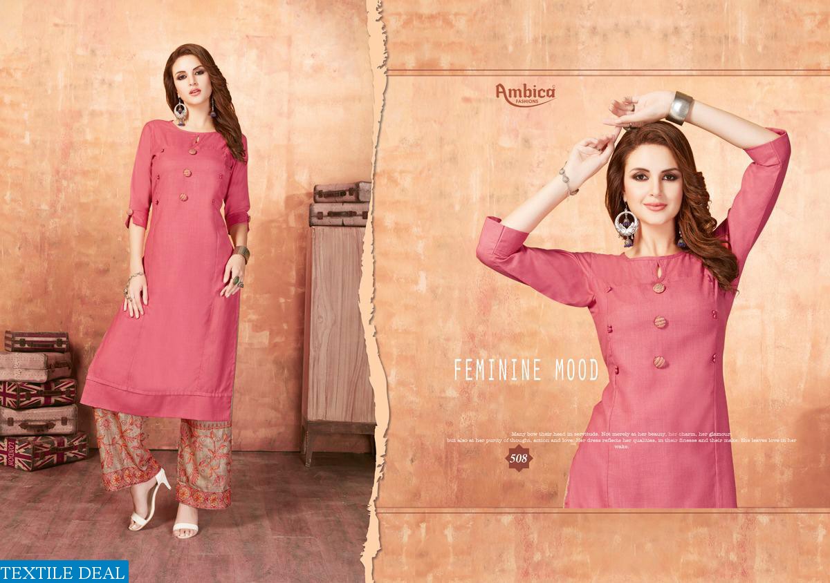 Ambica empressly Wholesale ready made Top and plazzo