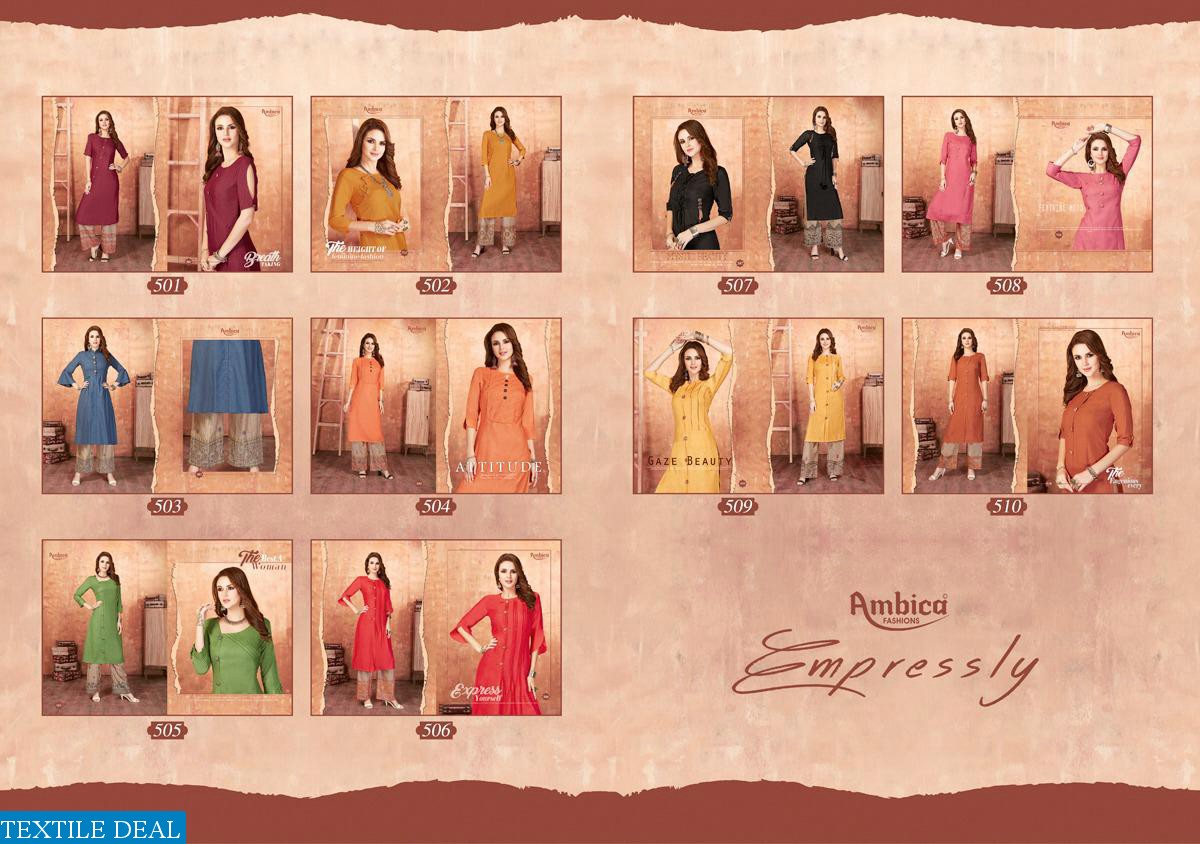 Ambica empressly Wholesale ready made Top and plazzo
