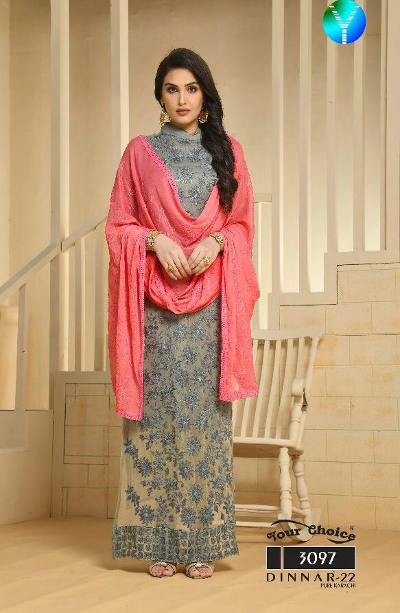 your choice Dinnar vol-22 Wholesale Straight long Suits